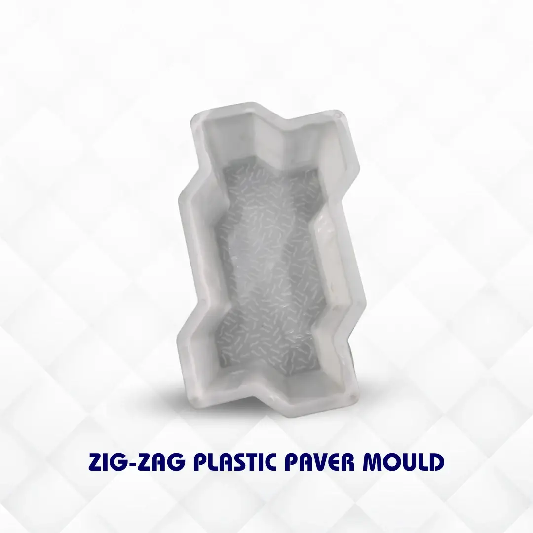 Zig Zag Plastic Paver Mould